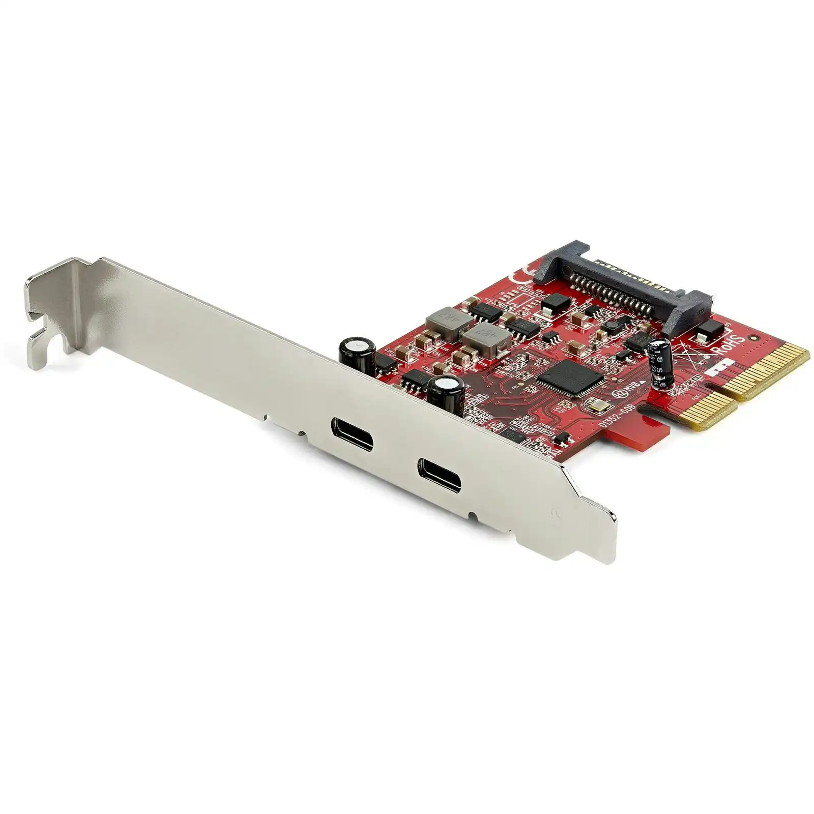 Star Tech Dual Port 10Gbps Speed USB-C 2 Ports PCI Express PC Expansion Card