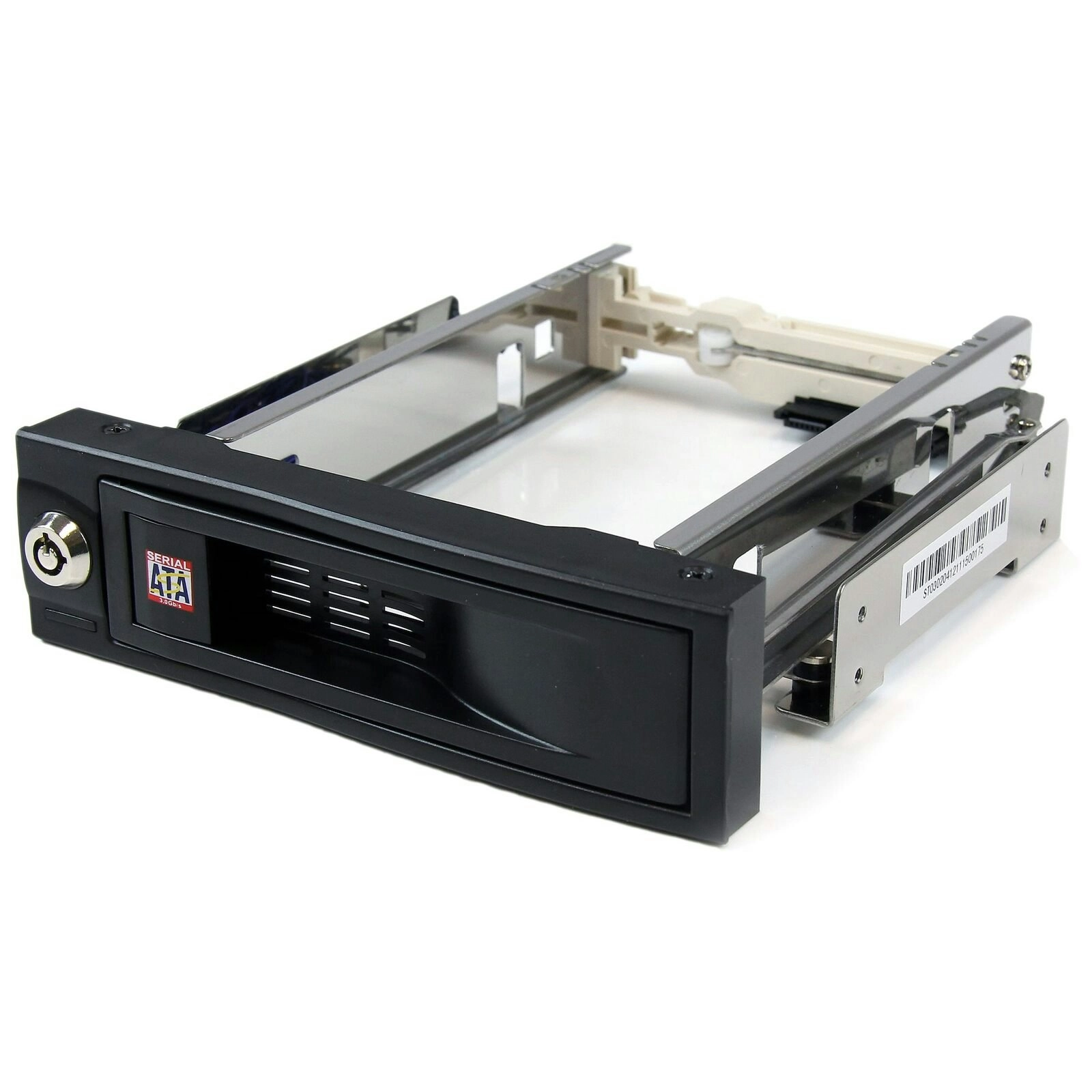 Star Tech 5.25in Trayless Hot Swap Mobile Rack Storage for 3.5in SATA Hard Drive