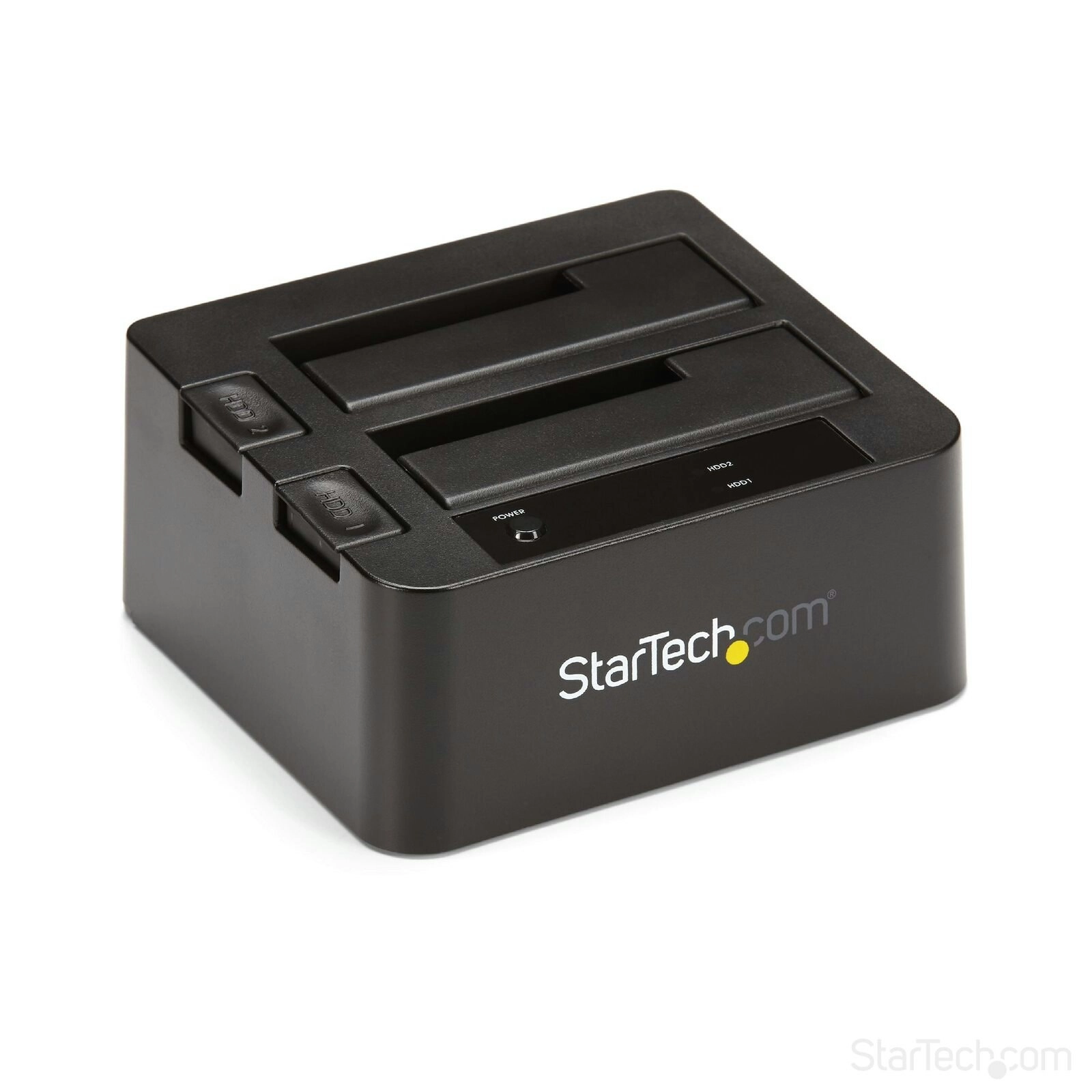 Star Tech USB 3.1 2-Bay Dock/Docking Station Stand for 2.5in/3.5in SATA SSD/HDD