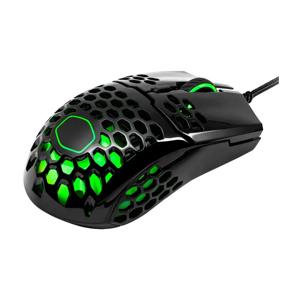 Coolermaster MM711 RGB UltraLight Pro Gaming Mouse for Laptop/Computer Glossy BK