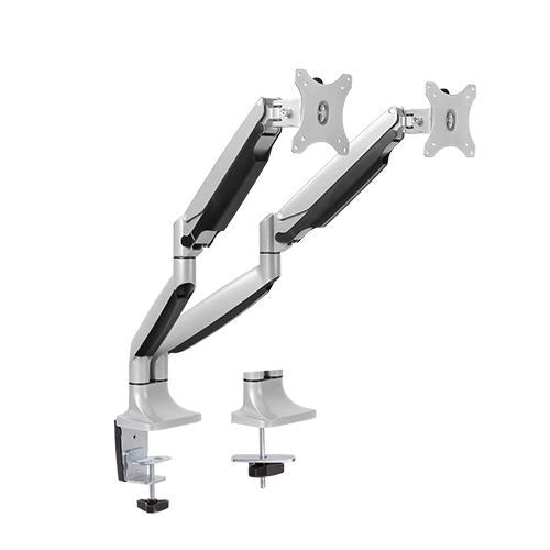 Brateck 110cm Dual 13''-32'' Monitors Counterbalance Arm Aluminum Interactive