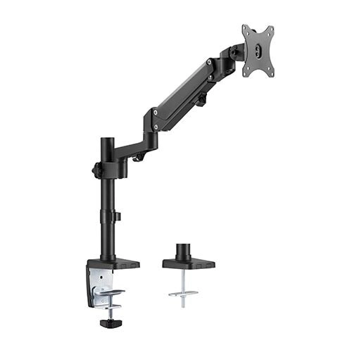 Brateck Single 17"-35" Monitors Desk Mount Gas Spring Arm Heavy-Duty Aluminum