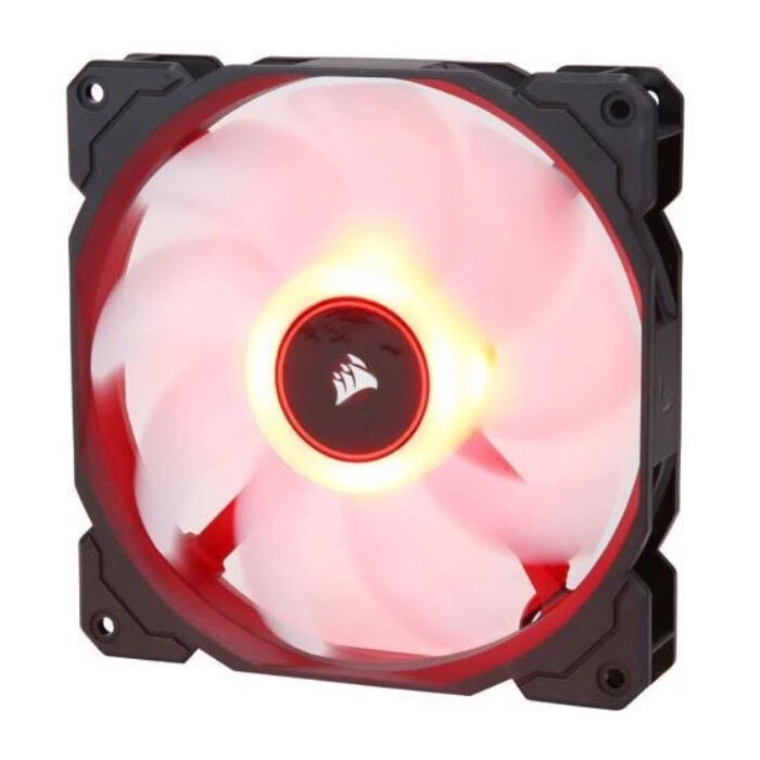 Corsair Air Flow AF140 140mm Low Noise 1150 RPM LED Cooling Fan for PC Case Red