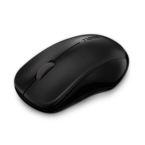 Rapoo 1620 Wireless 2.4GHz Entry Level Optical Mouse For PC/Laptop Computer BLK