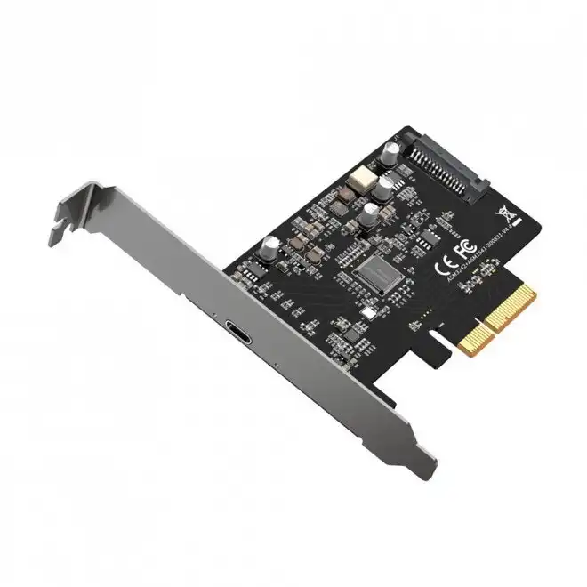 Simplecom EC318 PCI-e x4 to USB 3.2 Gen2x2 20Gbps USB-C Expansion Card For PC