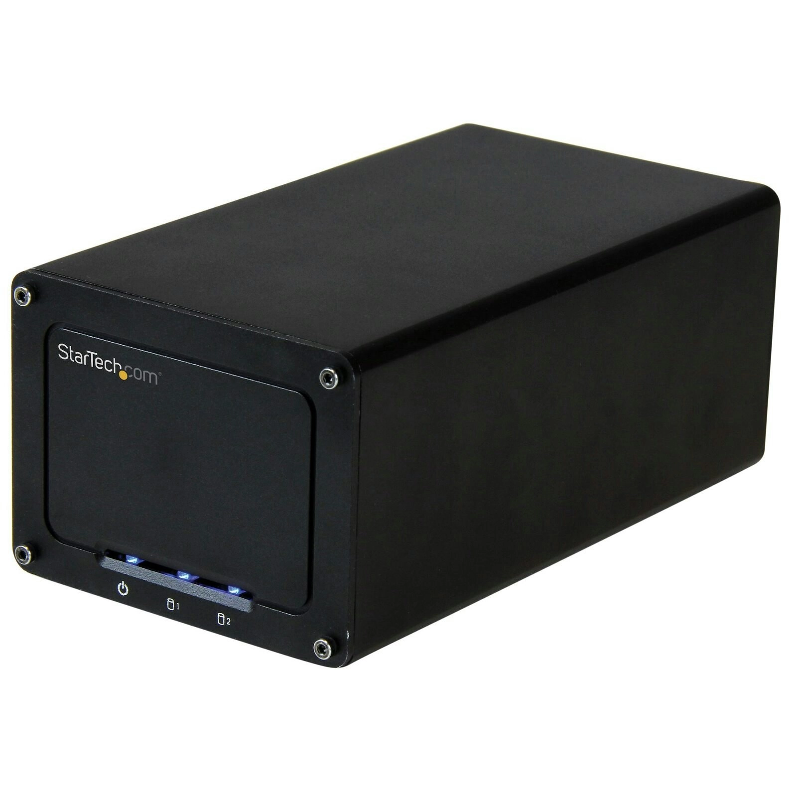 Star Tech Aluminium 2-Drive External Enclosure for Dual 2.5in SSD/HDD SATA Drive