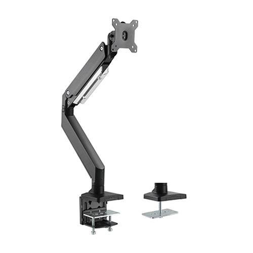 Brateck 75cm Single 17"-35" Monitors Arm Mount Heavy-Duty Gas Spring Aluminum