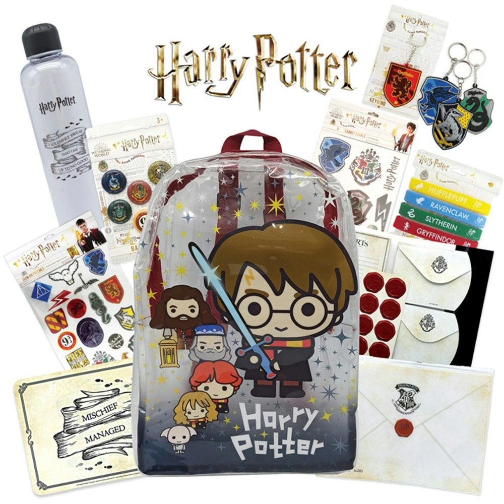 Harry Potter Fun Kids Toy Birthday Gift Backpack Craft/Art Showbag w/ Bottle 3+