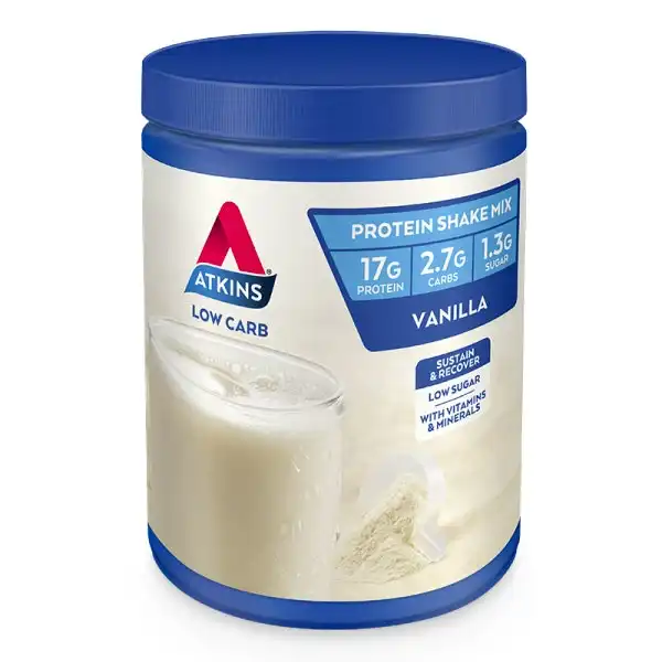 Atkins Low Carbs/Sugar 310g Advantage Diet Protein Shake Powder Mix Vanilla