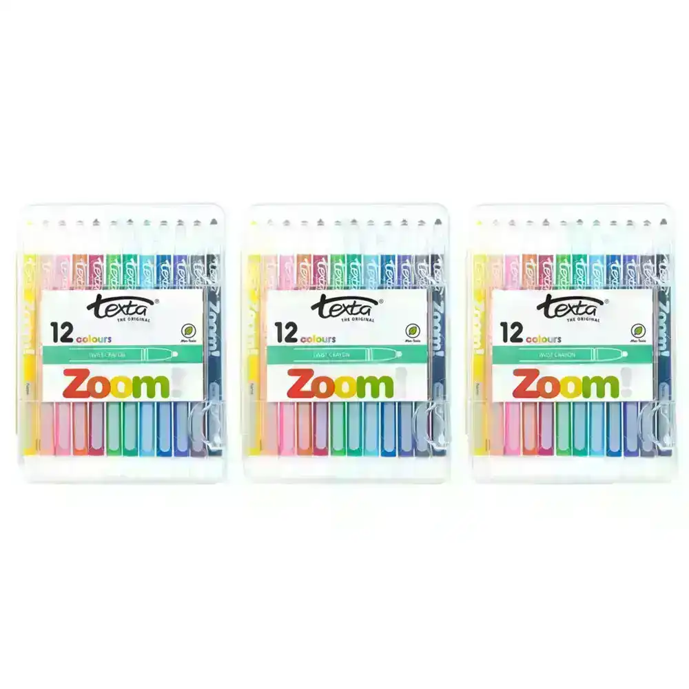 TEXTA Zoom Crayon Pack12 : 49875