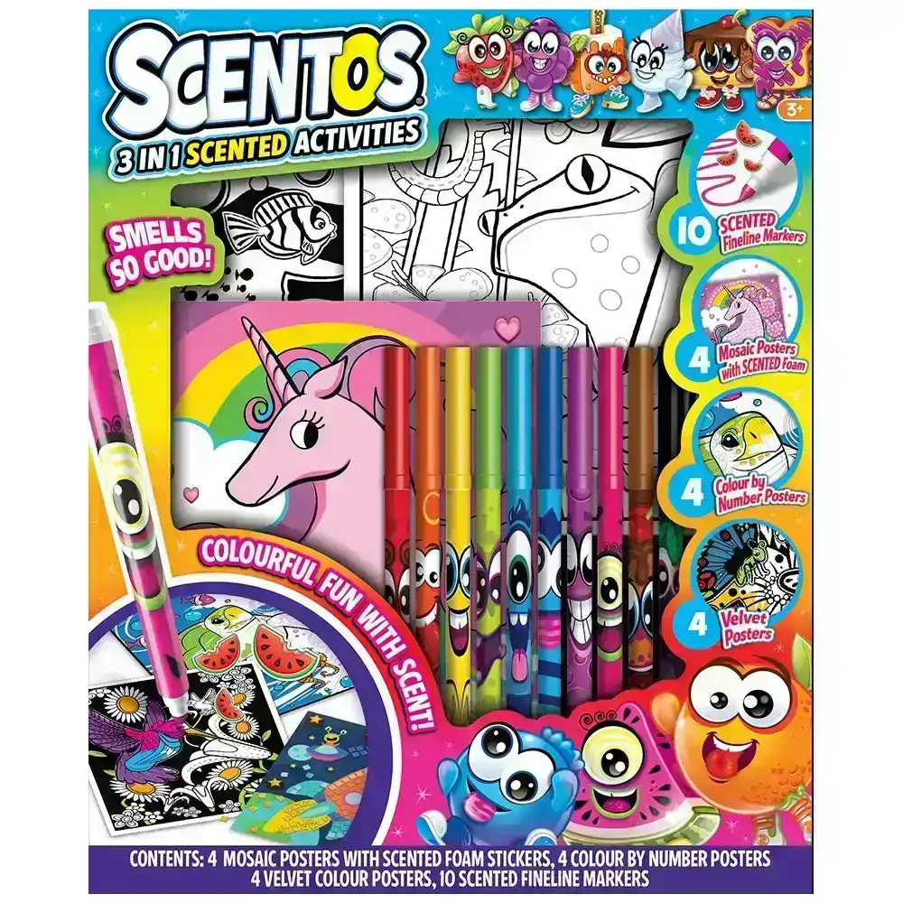 Scentos duo double Nibbed Scented Markers - Arts & Crafts - Dundee