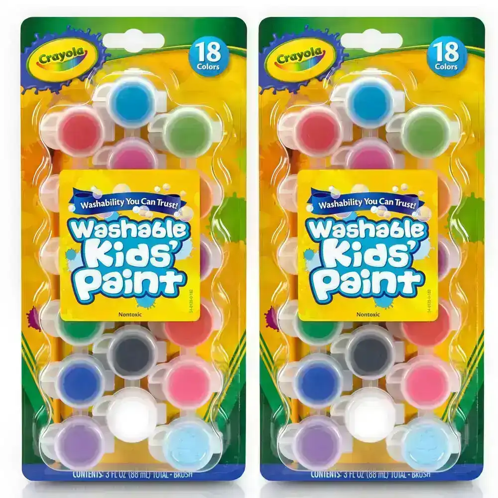 10pc Crayola Clicks Retractable Washable Non Toxic Coloured