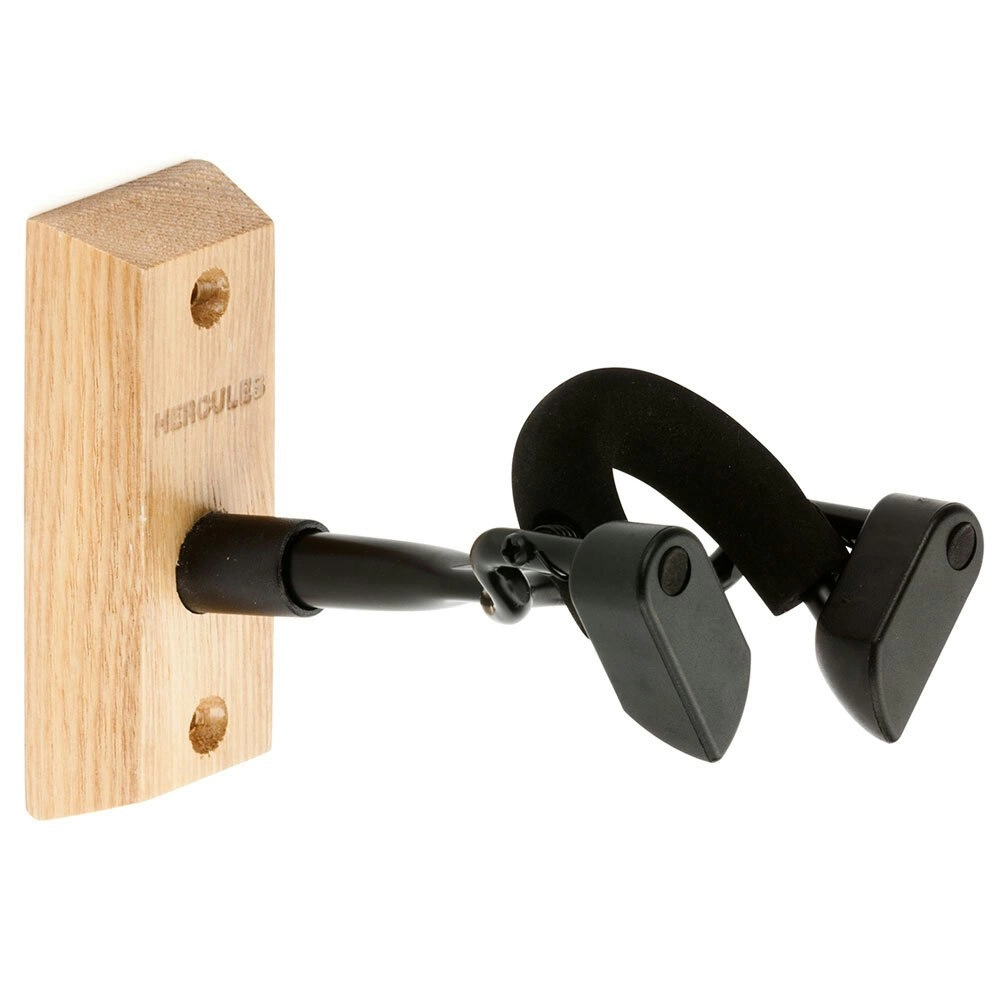 Hercules Auto-Grip Wall Mount Hanger/Holder/Rack w/Wood Base for Viola/Violin