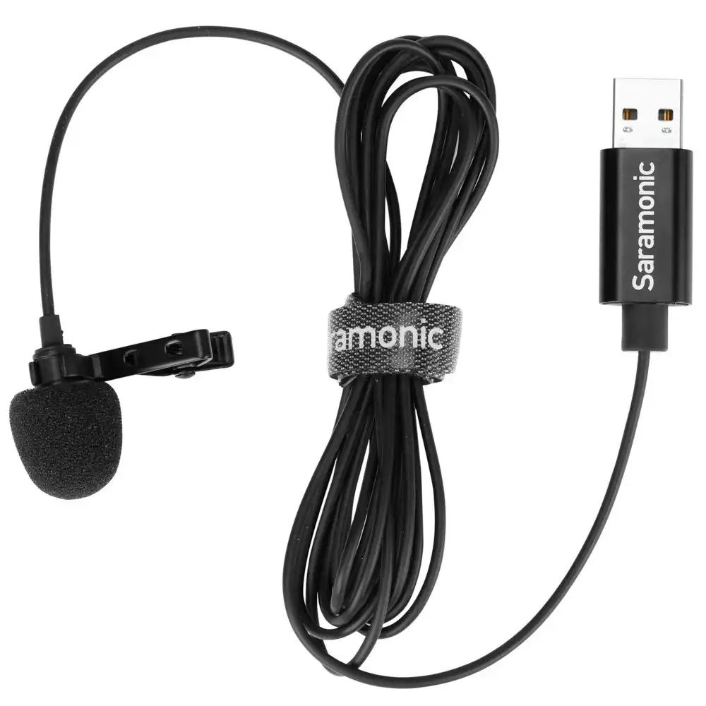 Saramonic SR-ULM10 USB Condenser Microphone/Mic for Windows/Mac PC/Computer BLK