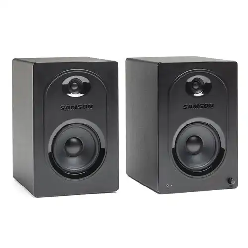 2PK Samson Audio 27cm Mediaone Powered Studio Monitors Active/Passive Speakers