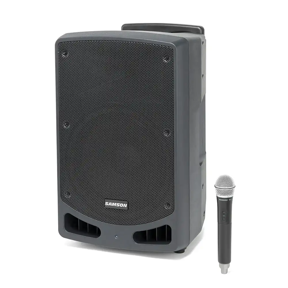 Samson XP312w Rechargeable Portable PA 300W Handheld Wireless Bluetooth Speaker
