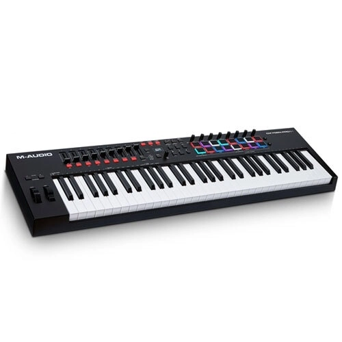 M-Audio Oxygen Pro 61 USB 96cm Keyboard Controller Semi-Weighted 61-Key MIDI BLK