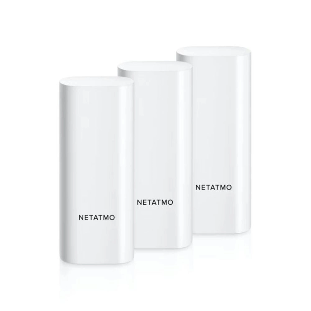 3PK Netatmo Smart Door & Window Safety Alarm Sensor Home Waterproof Security WHT