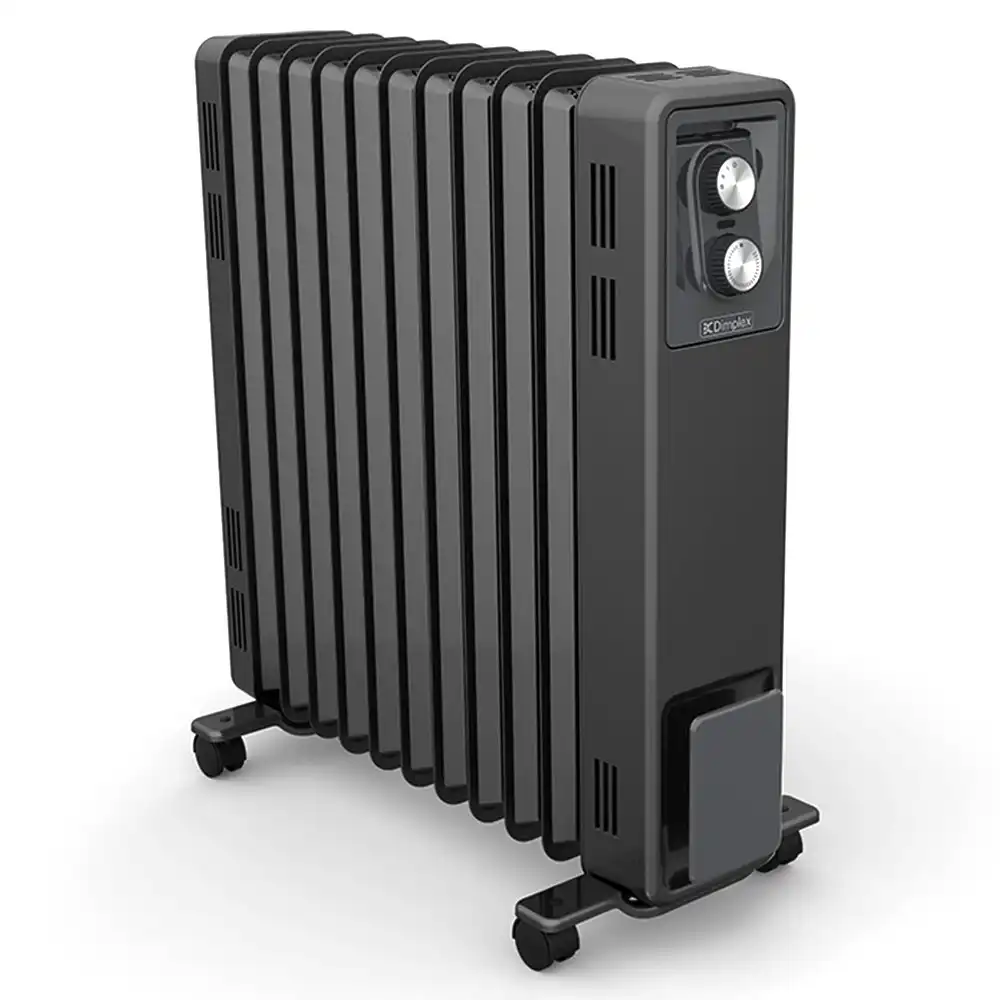 Dimplex 2400W Oil Free Portable Column Heater/Heating/Thermostat Black