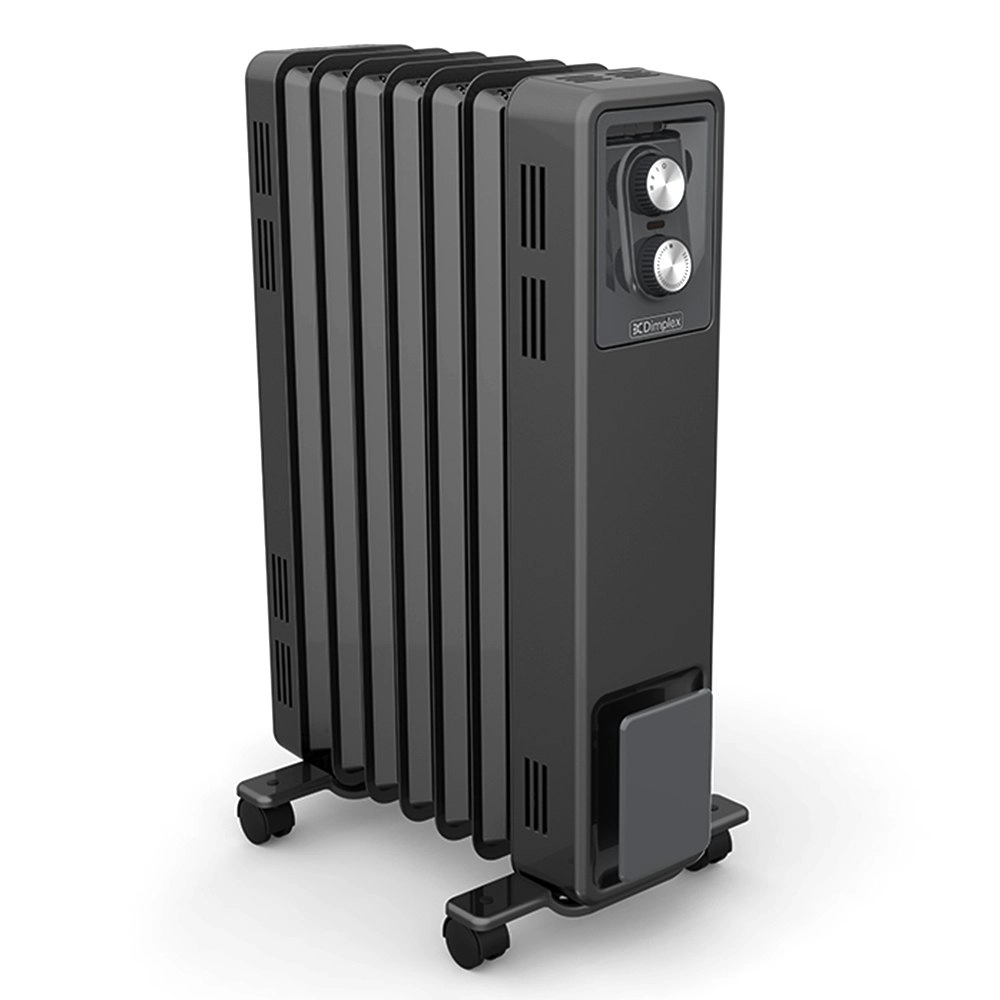 Dimplex 1500W Oil Free Portable Column Heater/Heating/Thermostat Black