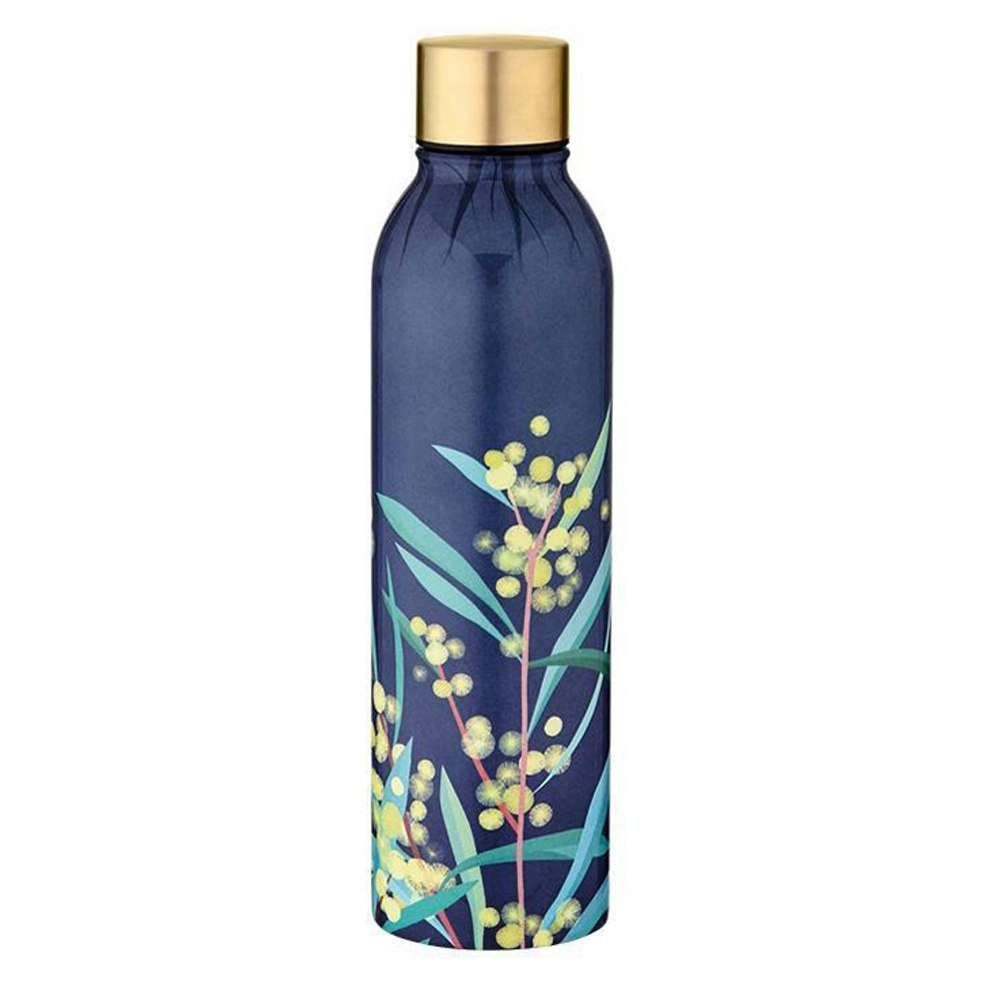 Ashdene Native Grace Wattle Stainless Steel Anti-Leak Drink Water Bottle 24.5cm