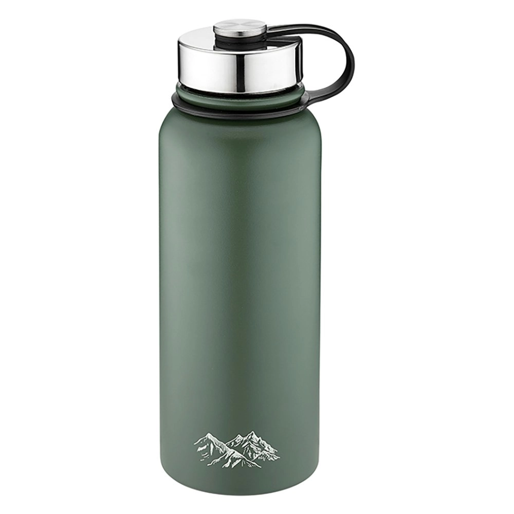 Tempa Atticus 800ml Mountain Stainless Steel Double Wall Water Drink Bottle GRN