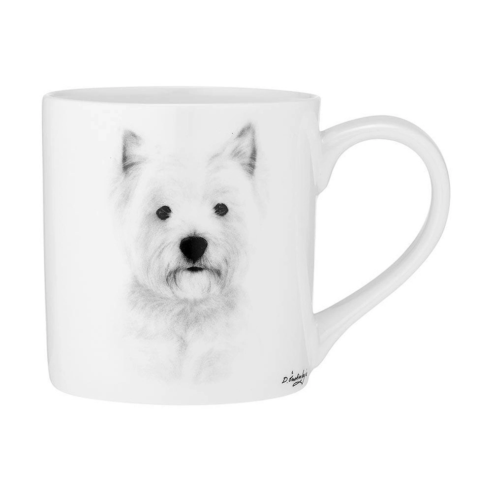 Ashdene Delightful Dogs West Highland 330ml Fine Bone Coffee/Tea Drinking Mug