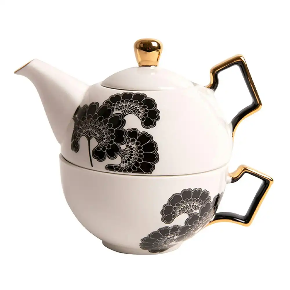Ashdene Florence Broadhurst 400ml Teapot/Cup Tea f/One w/Stainless Steel Infuser