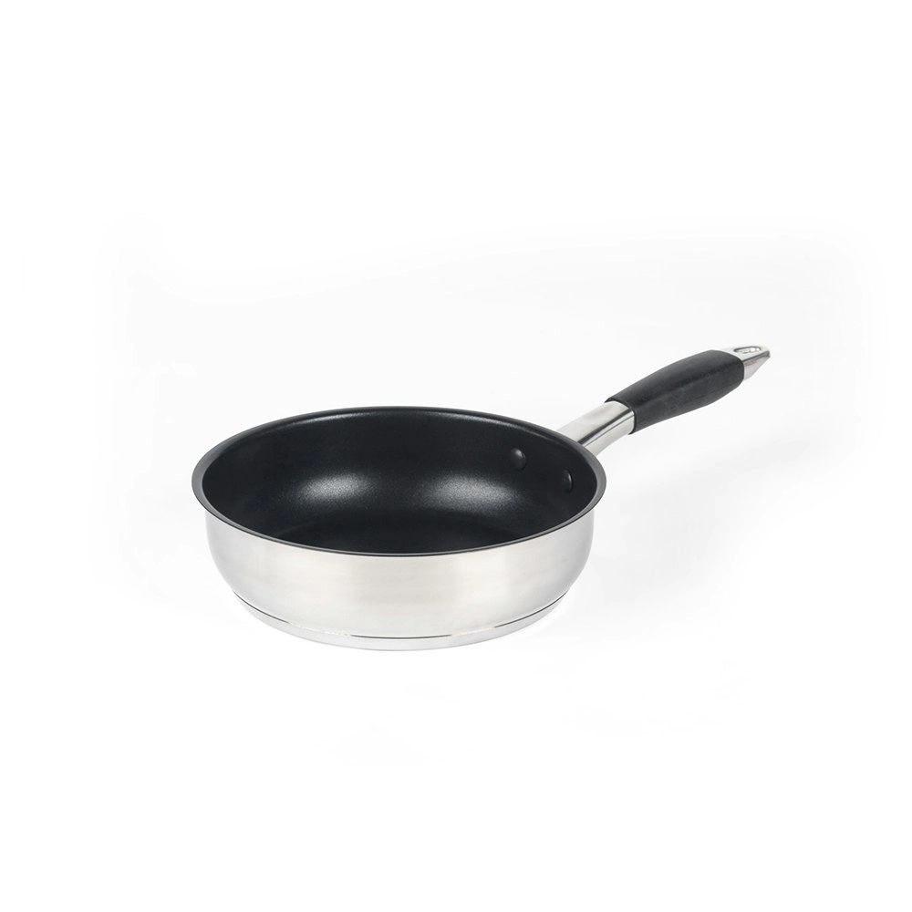 Salter 20cm Stainless Steel Non-Stick Frypan Induction/Gas Frying Pan Cookware