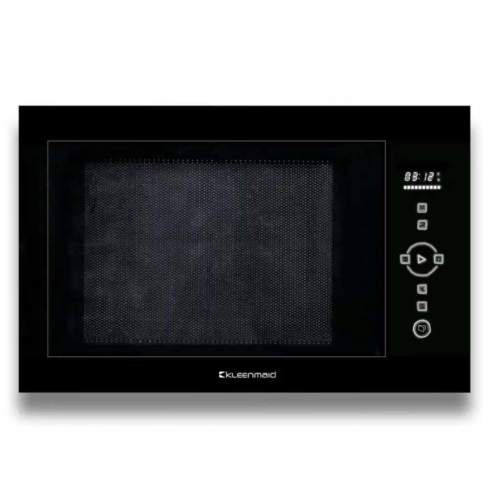 Kleenmaid 900W Kitchen Cooking Built In Microwave Oven Grill Touch Control 25L
