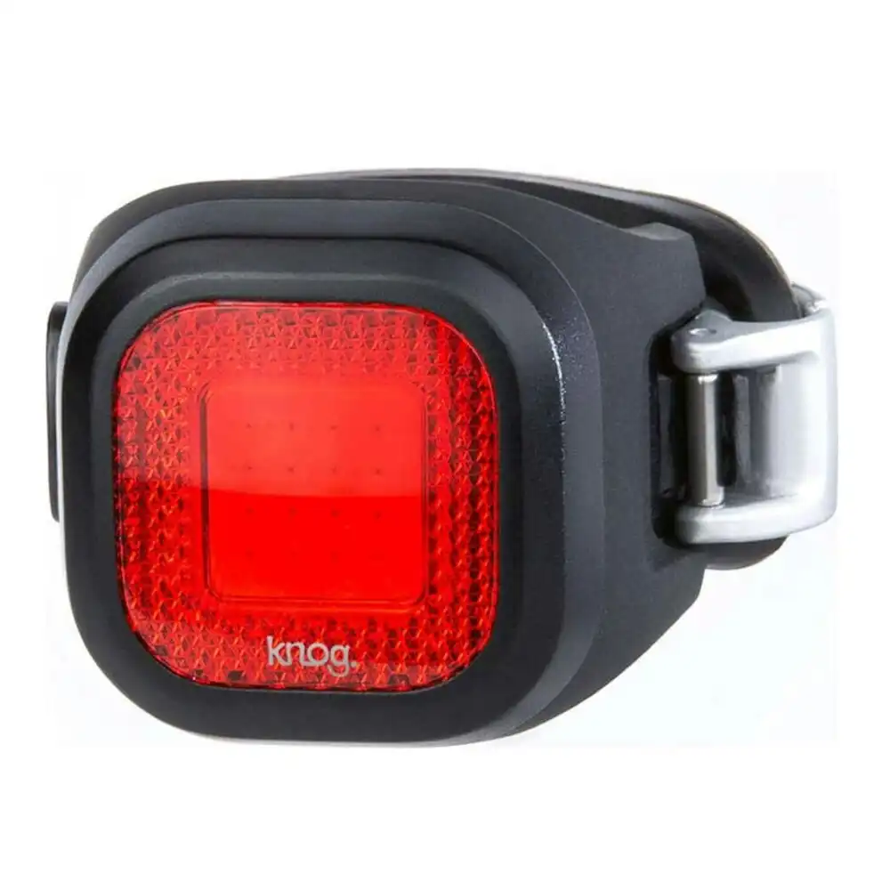 Knog Blinder Mini Chippy 4cm Rechargeable Rear Bike Red Light 11LM LED f/Bicycle