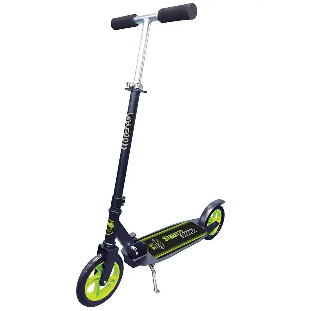 Adrenalin Street Runner Teen/Adults Mk2 Wheel Push Scooter Slide Ride On Black