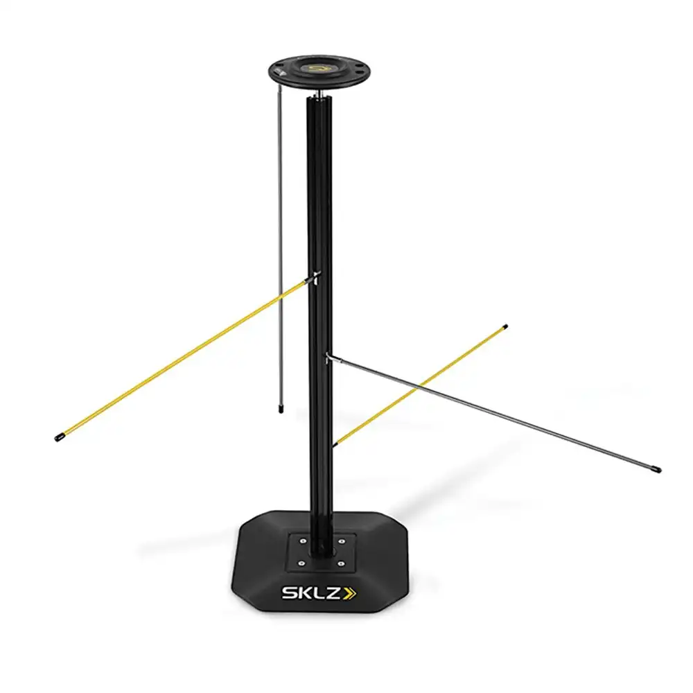 SKLZ 36" Dribble Adjustable Basketball Training/Coaching Stick/Arm Stand BLK