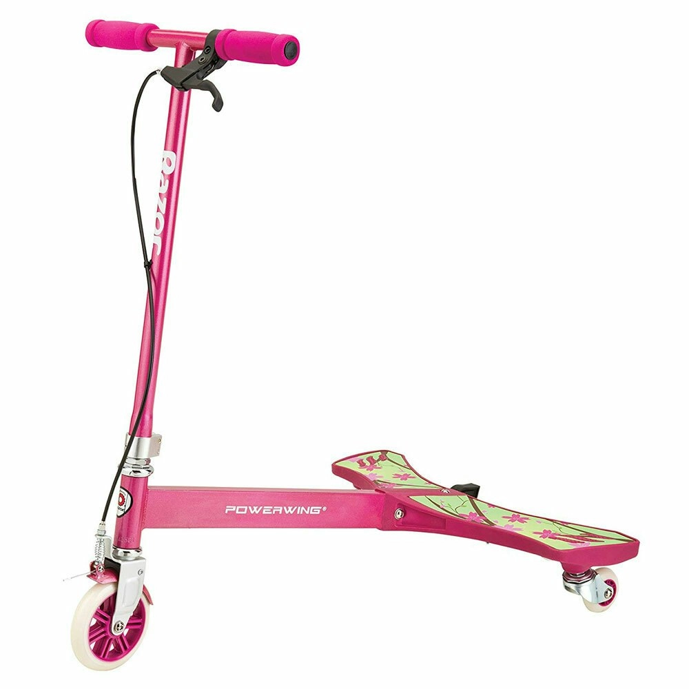 Razor Powerwing Sweet Pea Push/Kick Scooter Ride-On Toys PK Kids/Child/Girls 5y+