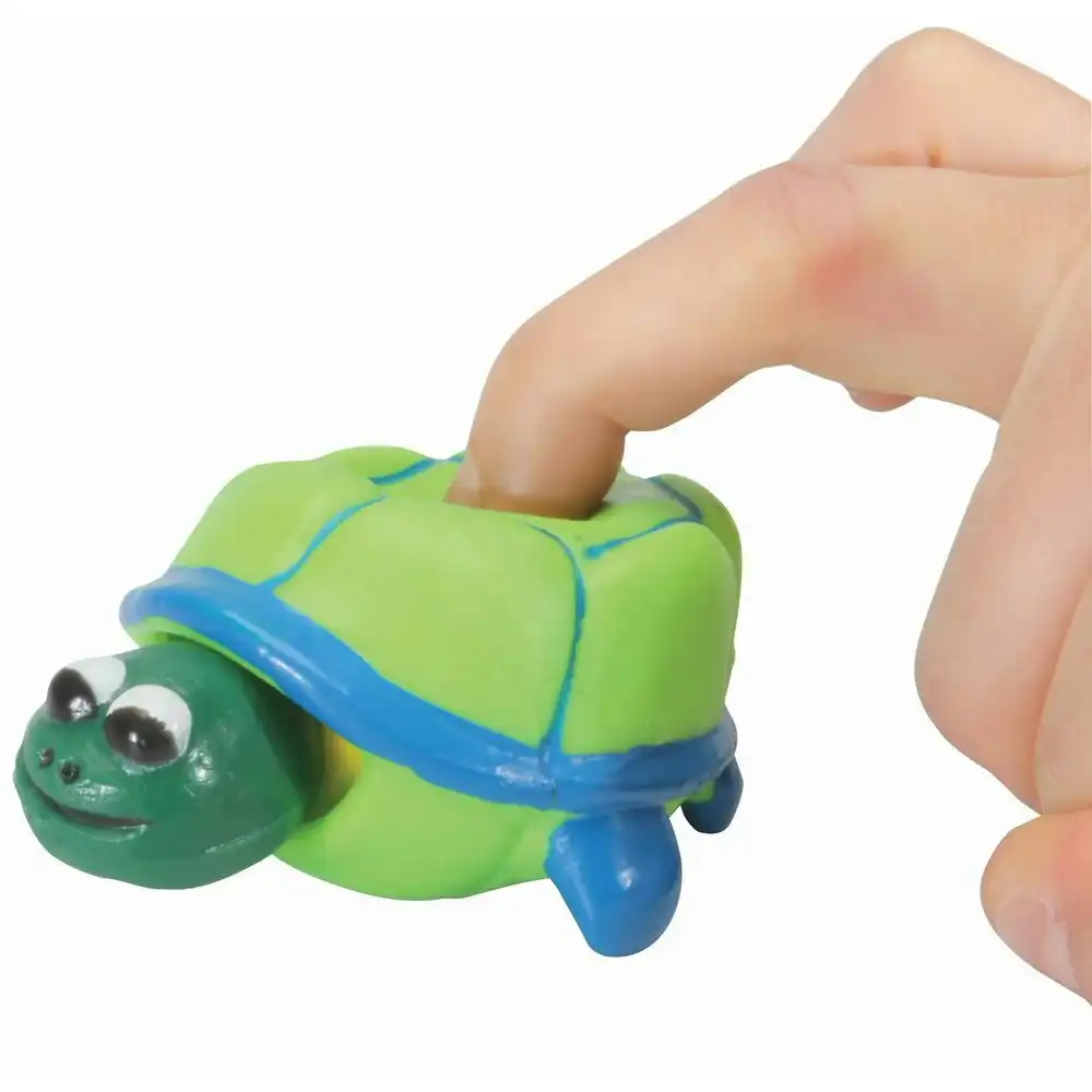 Fumfings Novelty Pop Head Turtles 8cm Play 3y+ Squeeze Animal Toys Kids/Children