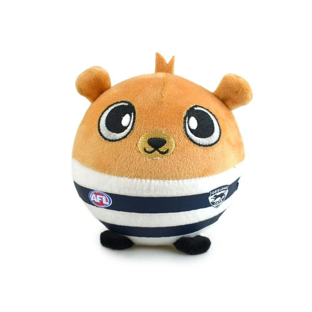 AFL Squishii Geelong Kids/Children 10cm Footy Team Soft Collectible Toy 3y+