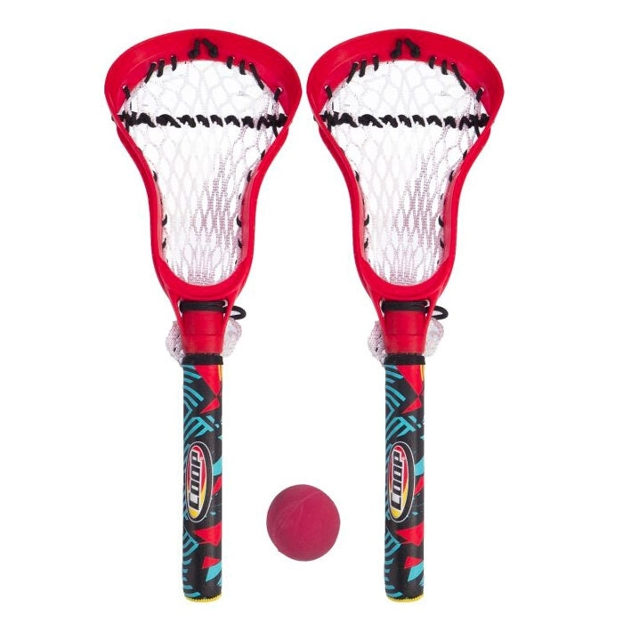 2pc Coop Hydro Lacrosse Sticks w/ Ball Beach/Pool/Backyard Fun Play Game Toy Red