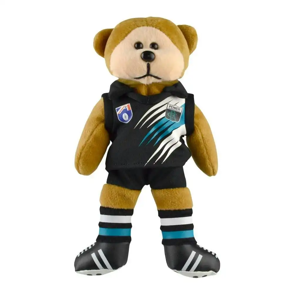 AFL Hrtg Pt Adelaide Kids/Children 21cm Footy Team Soft Bear Toy 3y+