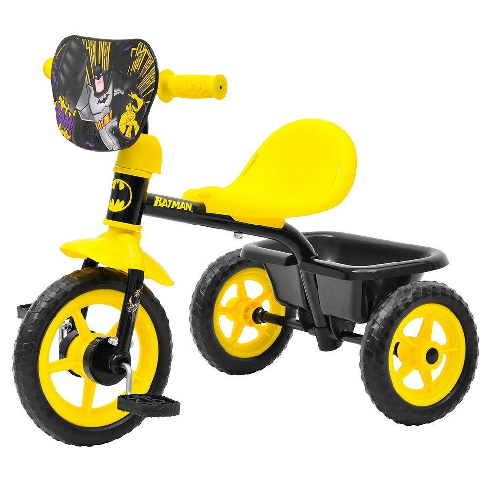 Batman Pedal Bike Trike Ride On Toy Bucket Kids/Children/Toddler 3y+ Black