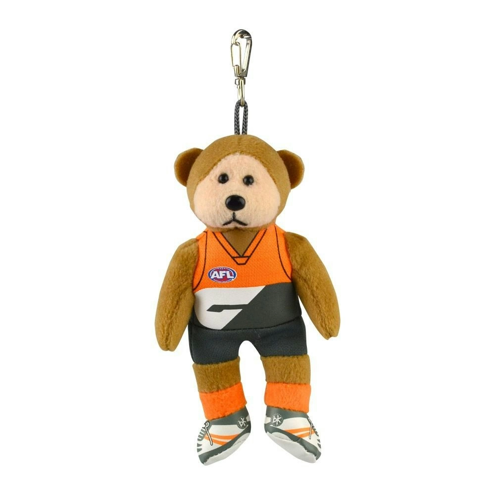 AFL Keyclip Gws Kids/Children 14cm Footy Team Soft Collectible Toy 3y+