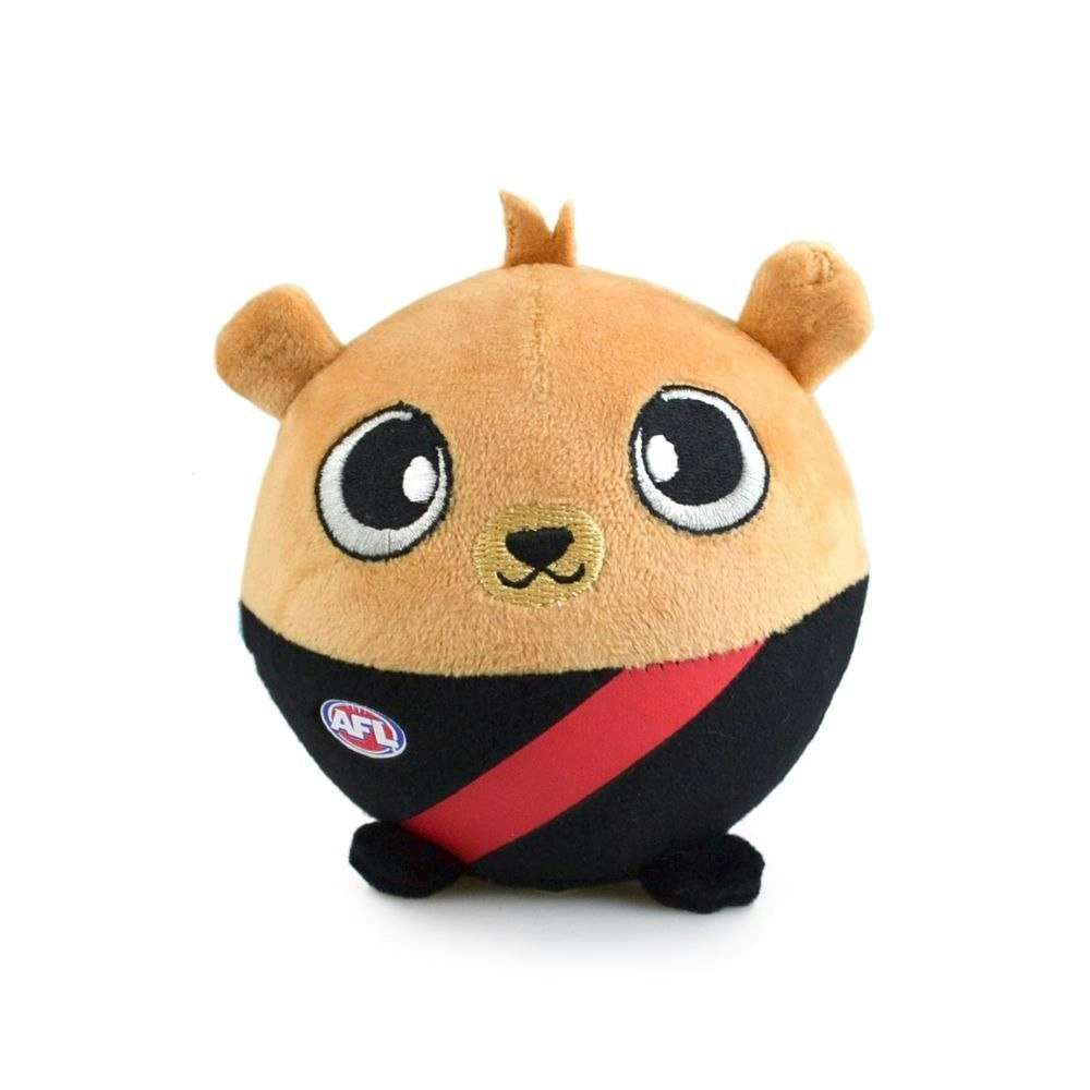 AFL Squishii Essendon Kids/Children 10cm Footy Team Soft Collectible Toy 3y+