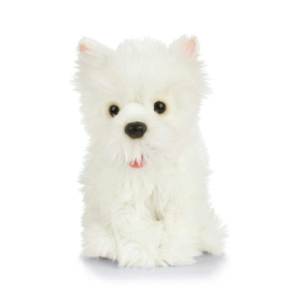 Living Nature West Highland Terrier 20cm Soft Stuffed Animal Plush Toys Kids