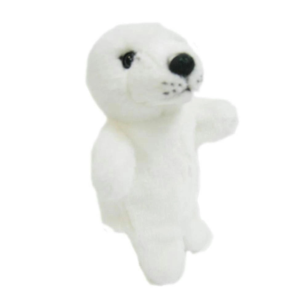 Korimco 25cm Seal Kids/Children Body Puppet Role Play Soft Toy 3y+ White