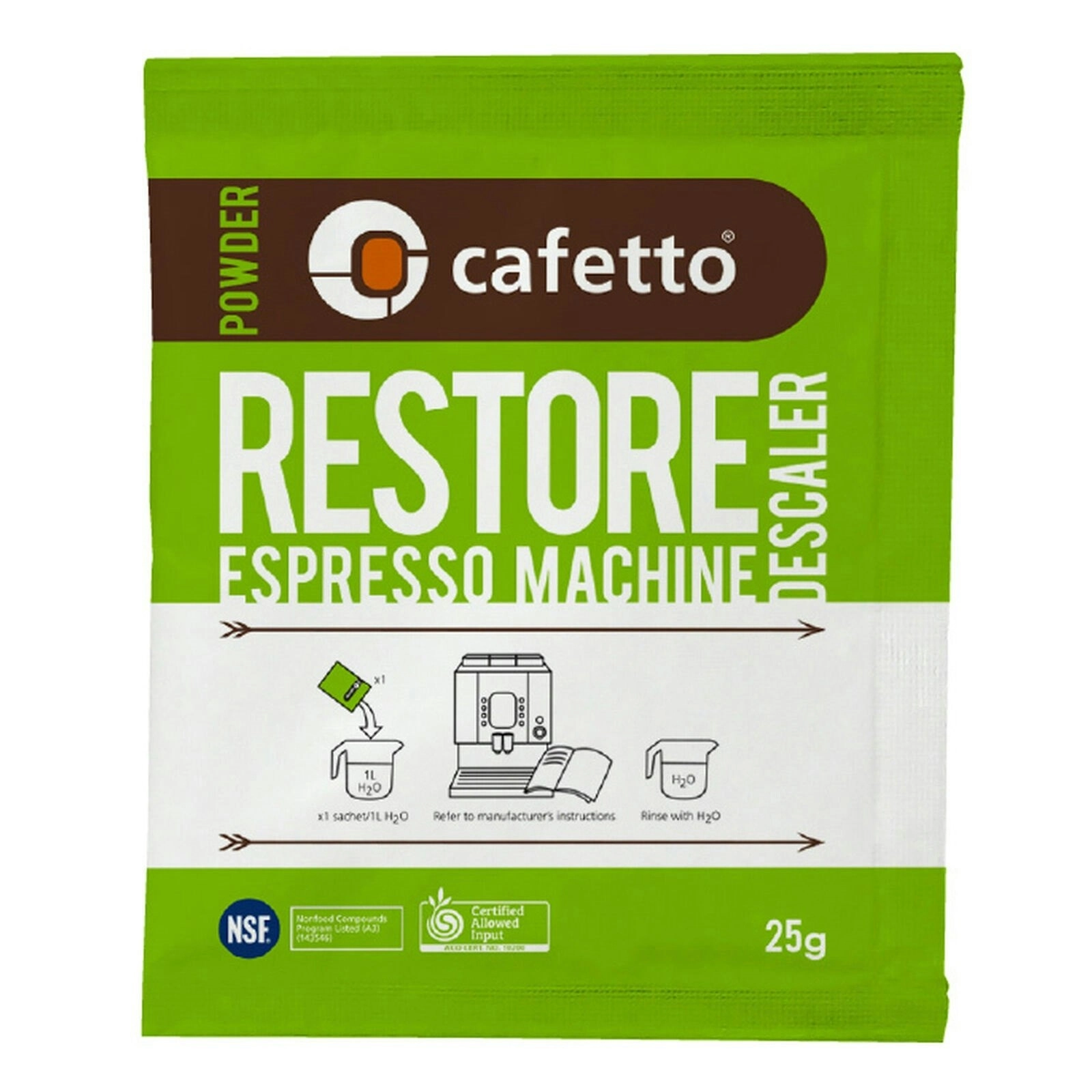 10 Packs Cafetto Renew Espresso Machine Descaler