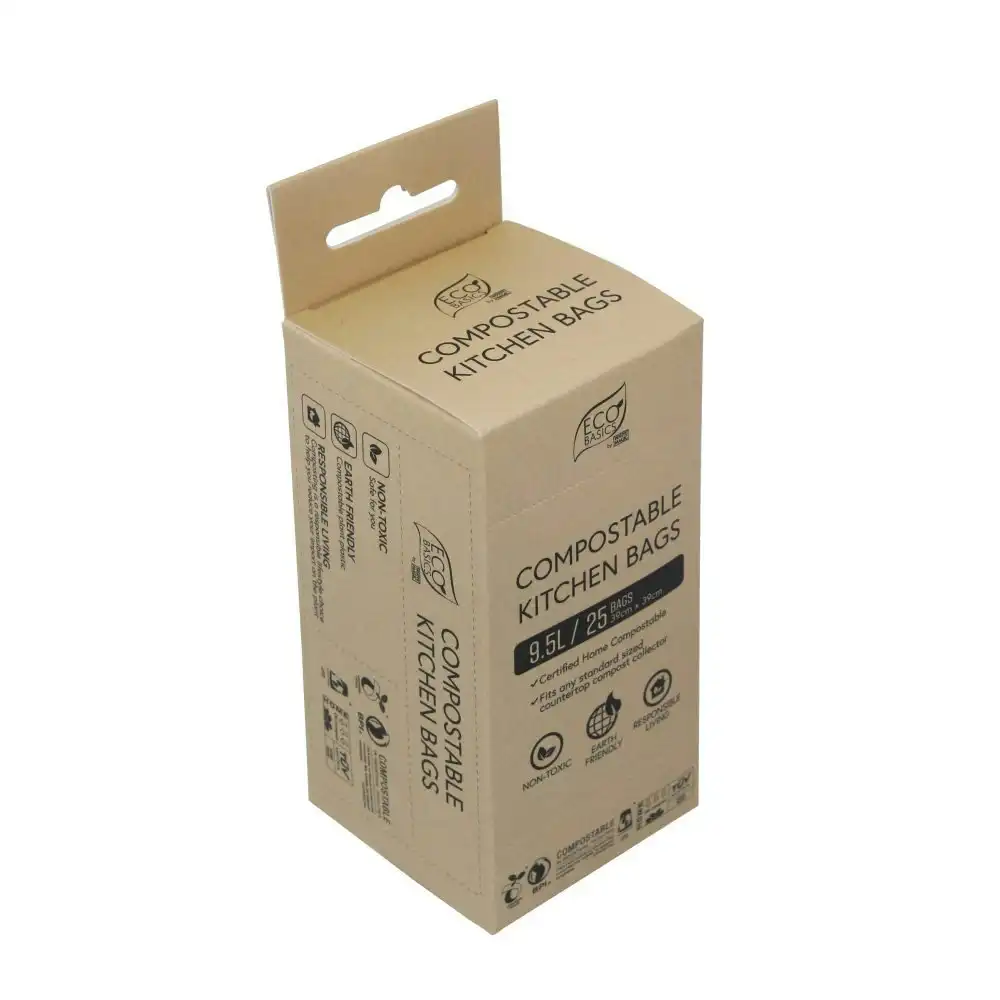 White Magic Eco Basics Biodegradable Corn Starch Kitchen Bags   Pack 25