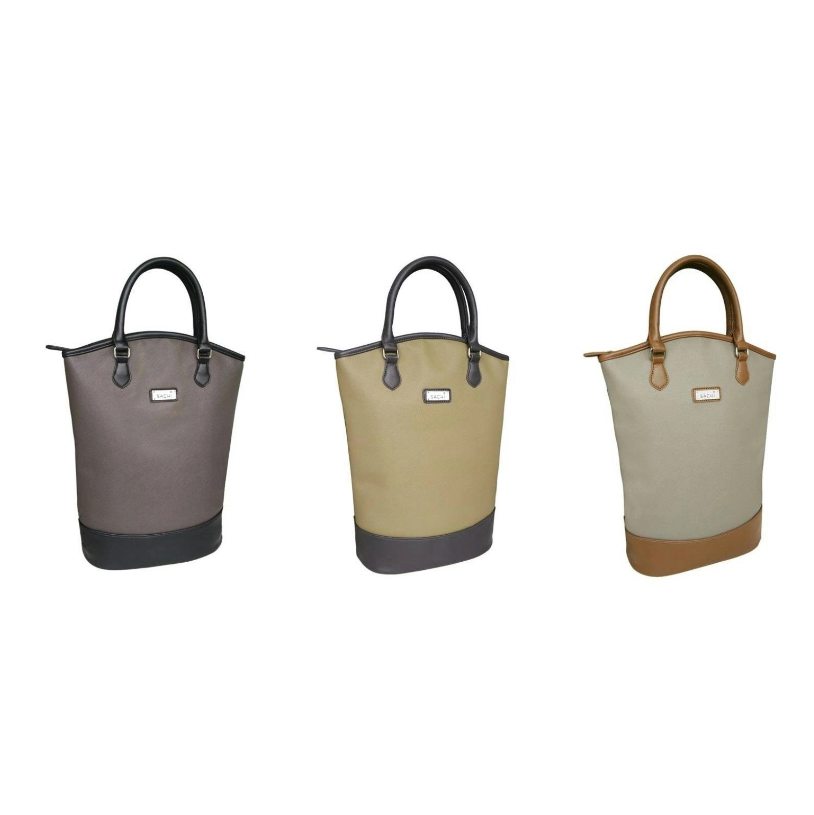 Sachi Two Bottle Wine Tote Bag