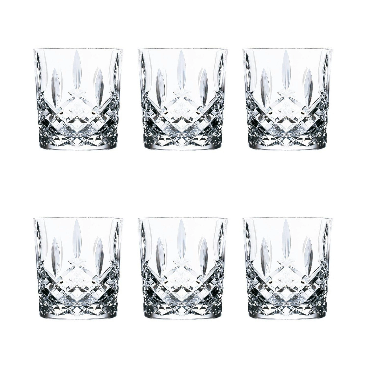 RCR OPERA OLD FASHIONED TUMBLER GLASSES 210ml - SET OF 6