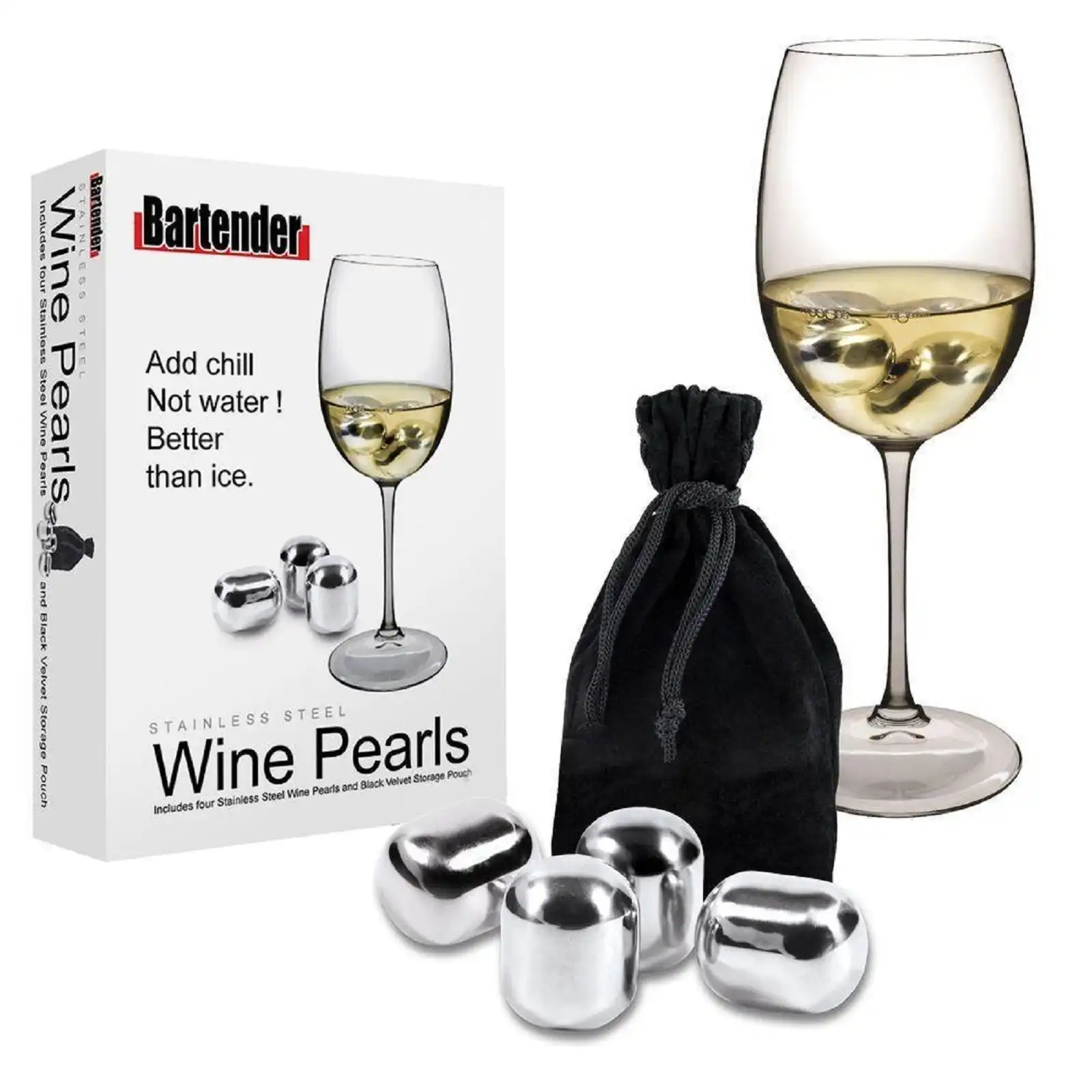 Avanti Wine Pearls   Set Of 4