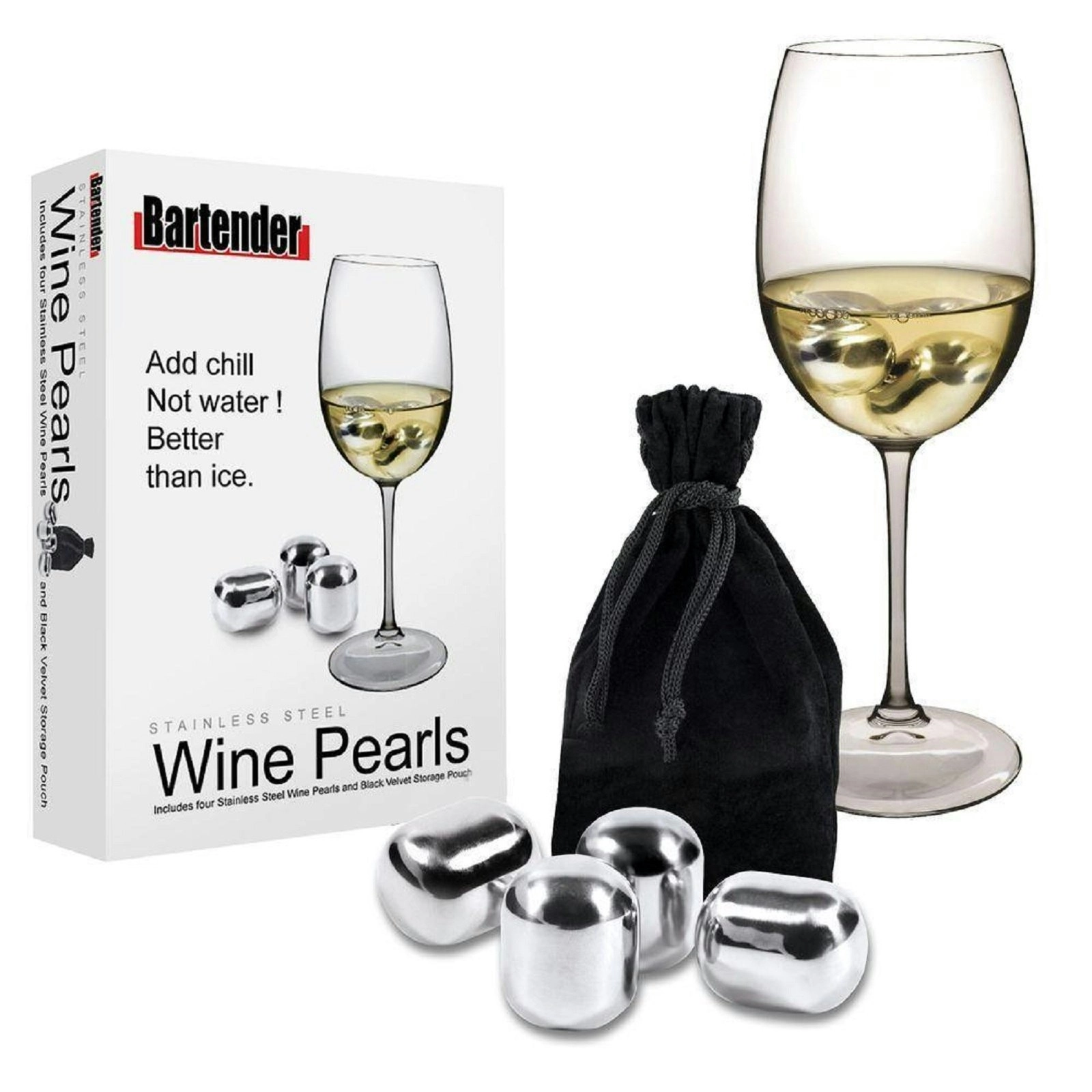 Avanti Wine Pearls   Set Of 4