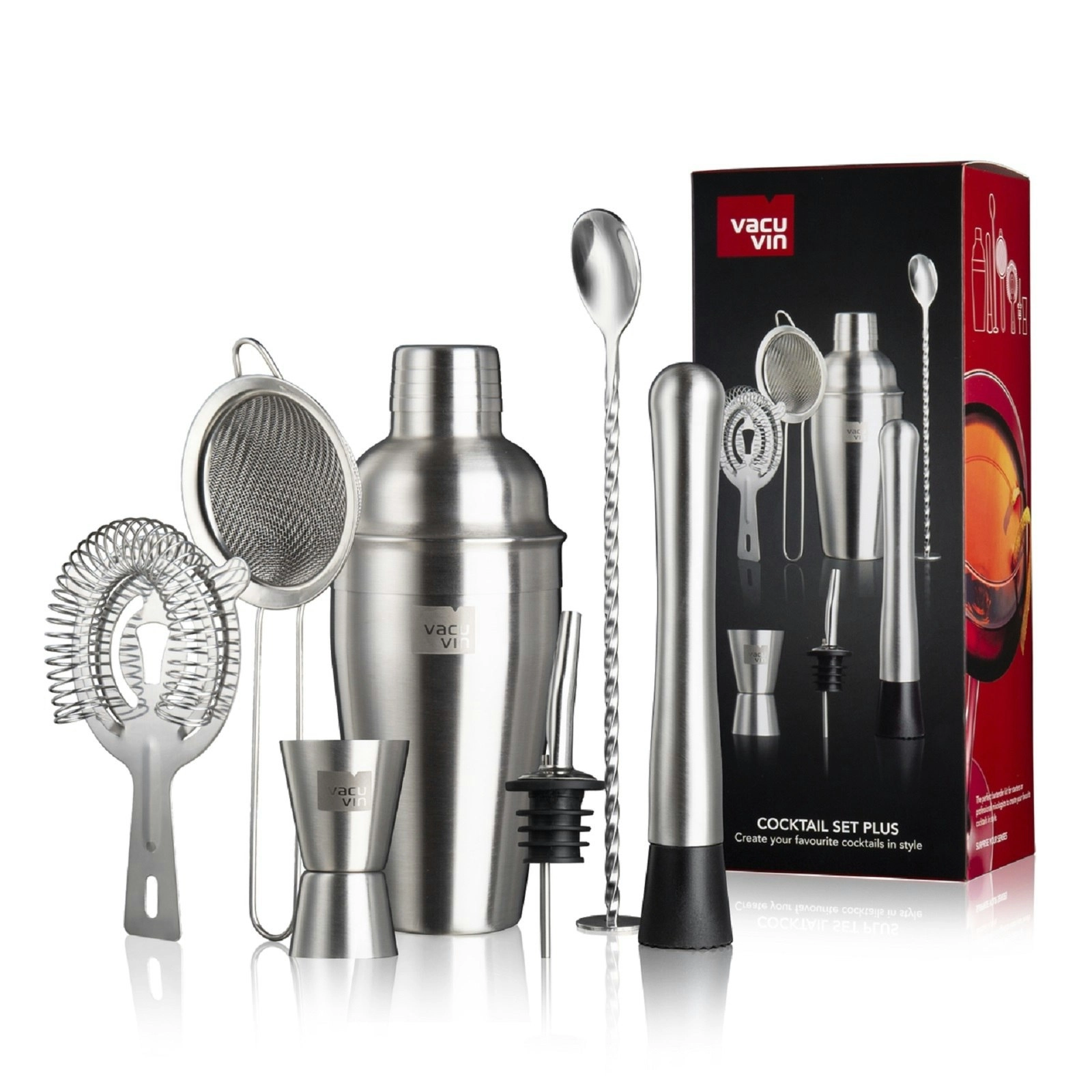 Vacu Vin Executive Plus 7 Piece Cocktail Set